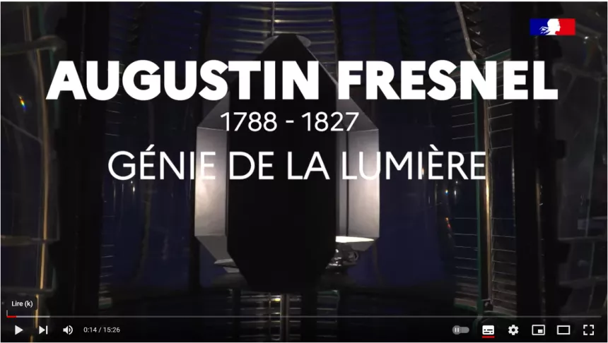 Illustration - Augustin Fresnel 1788 - 1827 Génie de la lumière